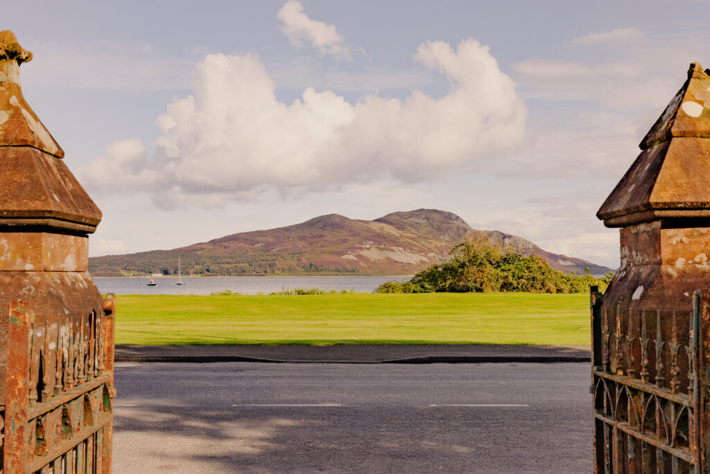 View from Lamlash to Holy Isle